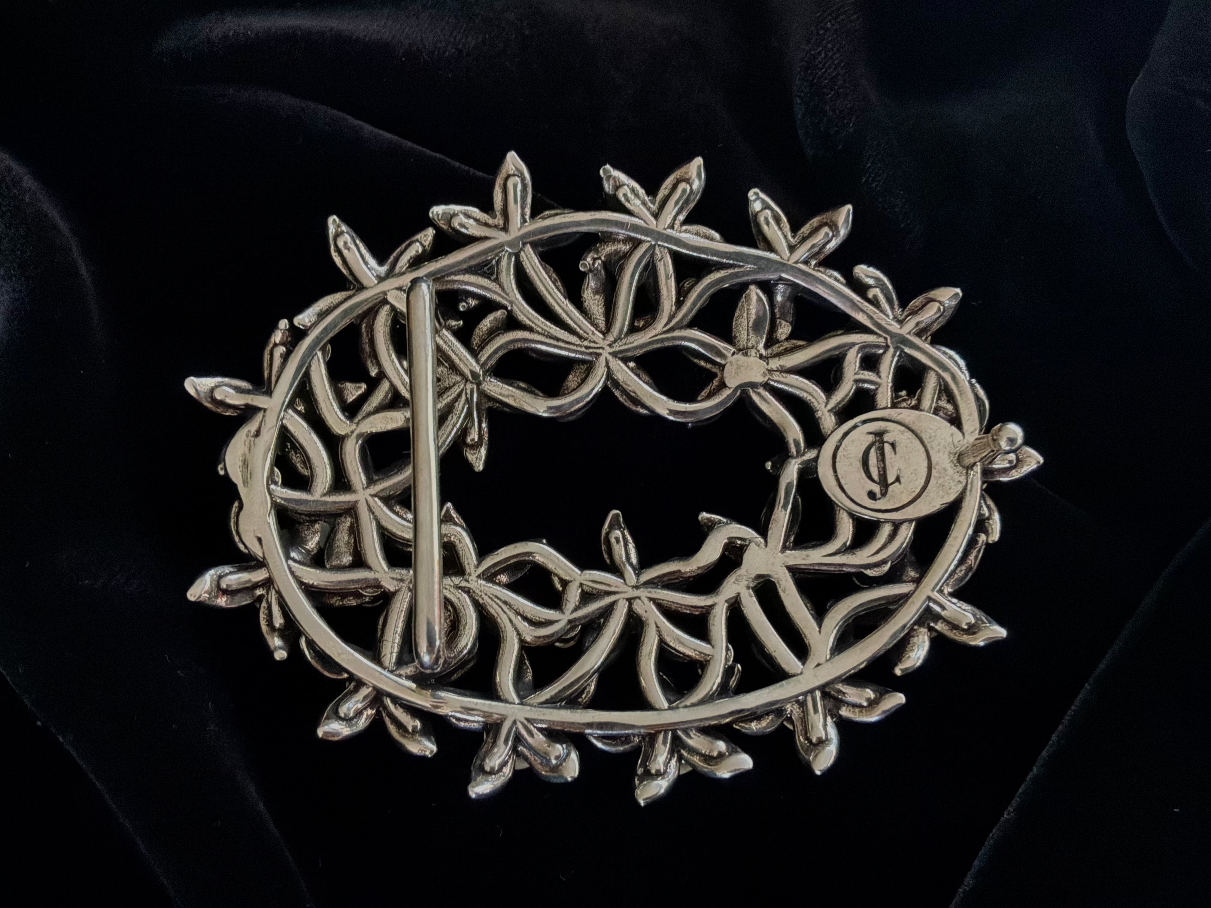 Luce di Plumeria — Sculptural Frangipani Buckle